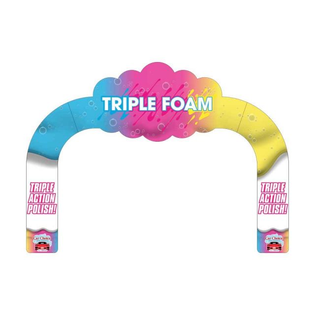 warsaw chemical triple foam arch